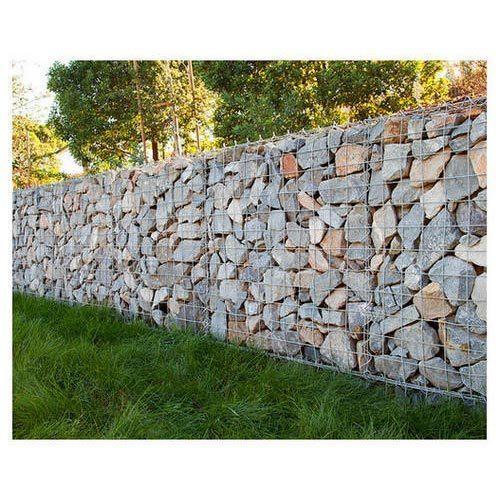 Gabion, Kőkosár, Kővel töltött kerítés,