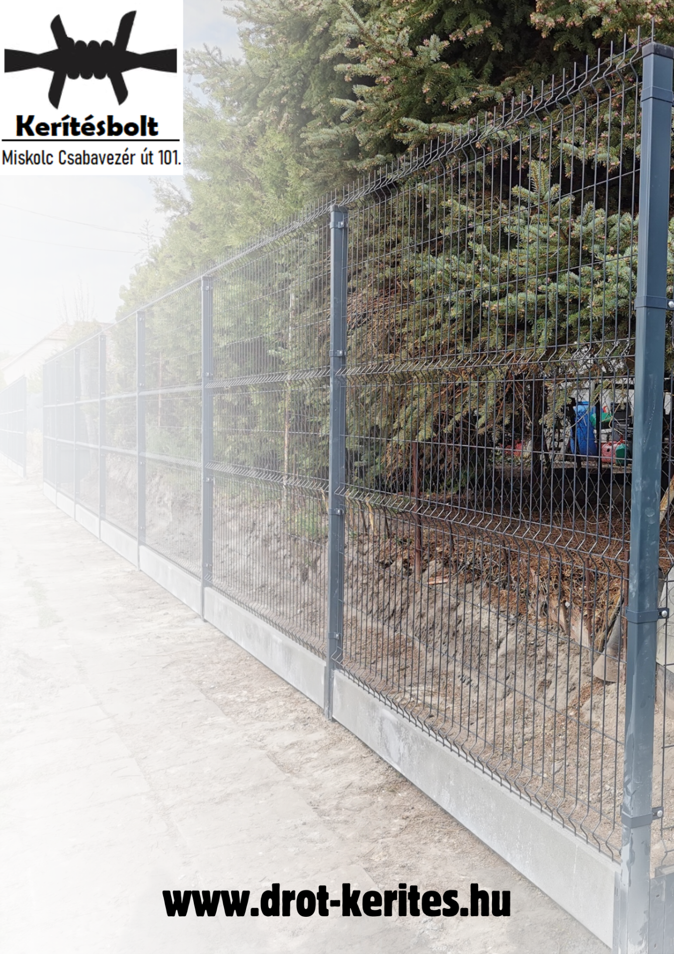 Beton lábazati elem